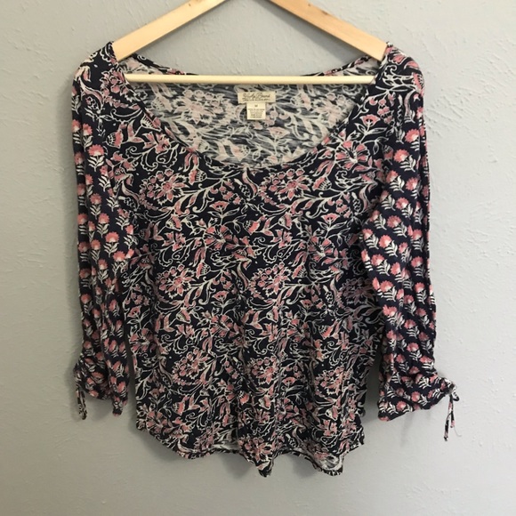 Lucky Brand Tops - Lucky brand floral top size medium